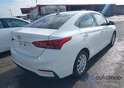 2018 Hyundai Accent Sel from USA, damaged, VIN 3KPC24A32JE034893